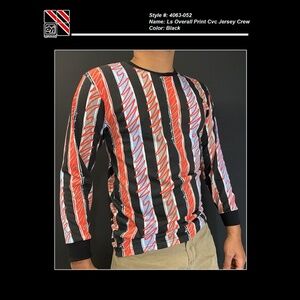 LS Stripe Crew